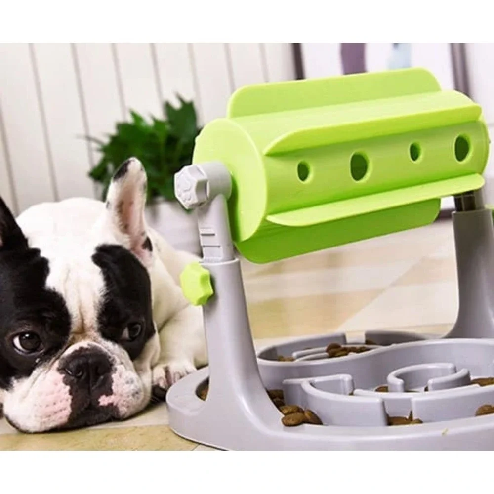 SpeedyPet Interactive Pets IQ Toy Slow Feeder Dog Training Food Feeder NEW SS